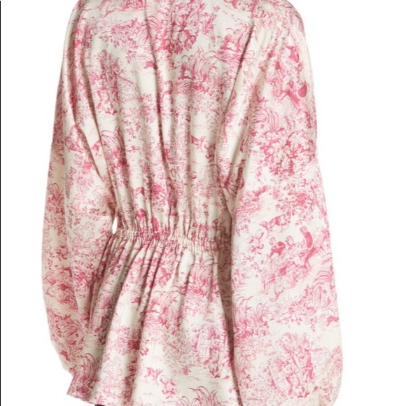 🆕 ELIZABETH AND JAMES Angela Toile Blouse - Picture 6 of 13